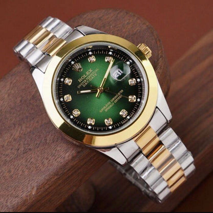 Two Tune Green Dial | Waterproof | Prime Tick