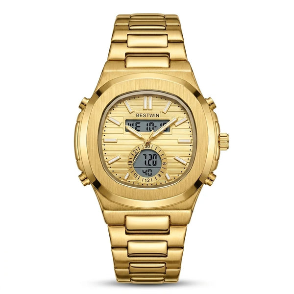 Bestwin Chrono Digital Elite – Full Gold Edition
