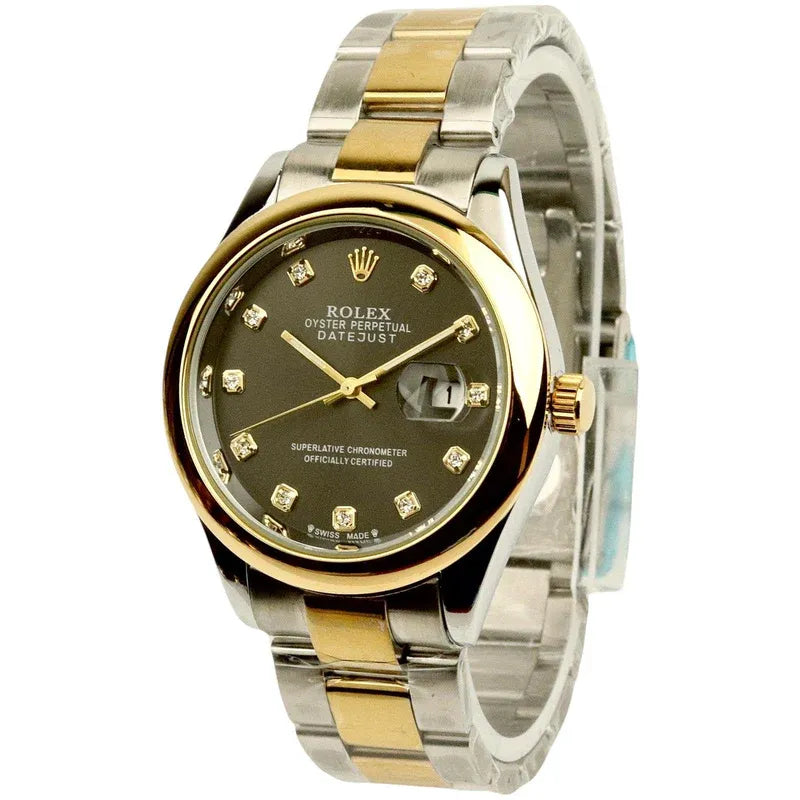 🖤 Black Lover – Rolex Watch| Waterproof | Stainless Steel | Prime Tick
