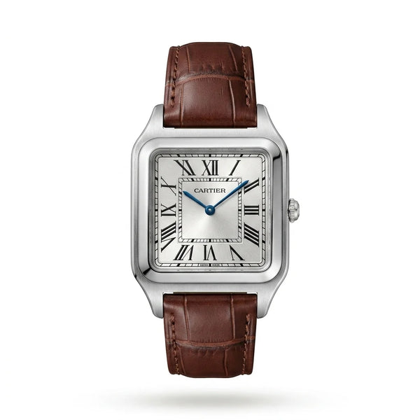 Aero Classic Silver– Leather Strap Men's Watch