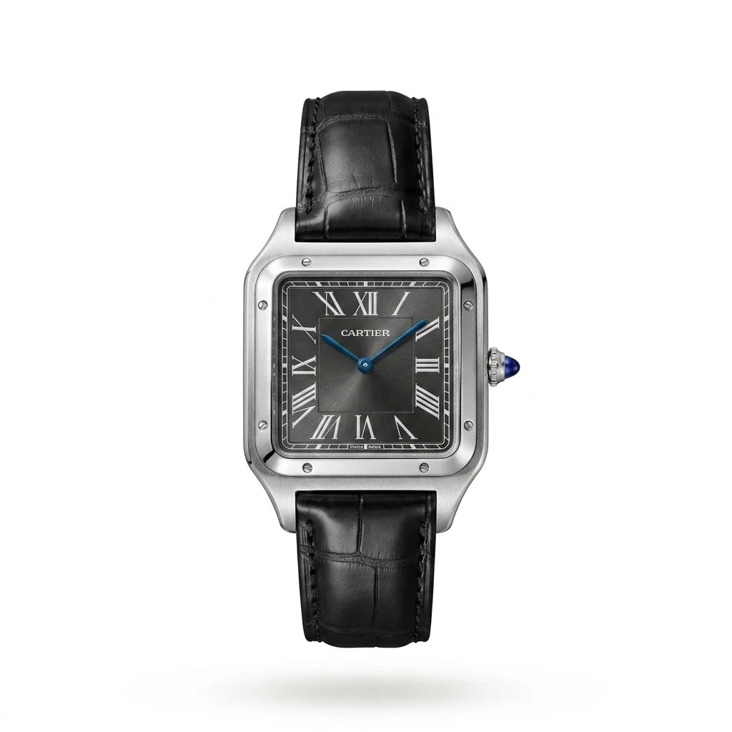 Aero Classic Silver– Leather Strap Men's Watch