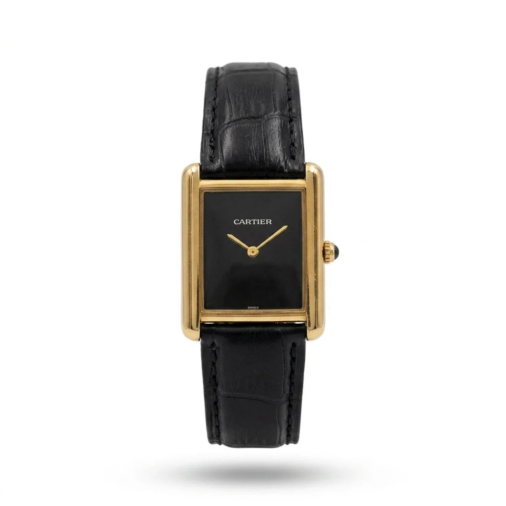 Heritage Gold Noir Black Edition– Leather Strap Men's Watch