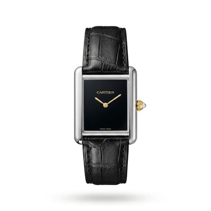 Heritage Silver Noir Black Edition– Leather Strap Men's Watch