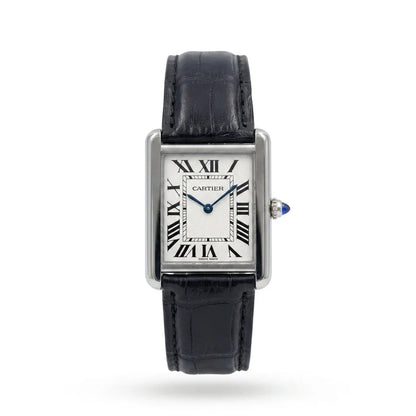 Vintage Square Black Edition– Leather Strap Men's Watch