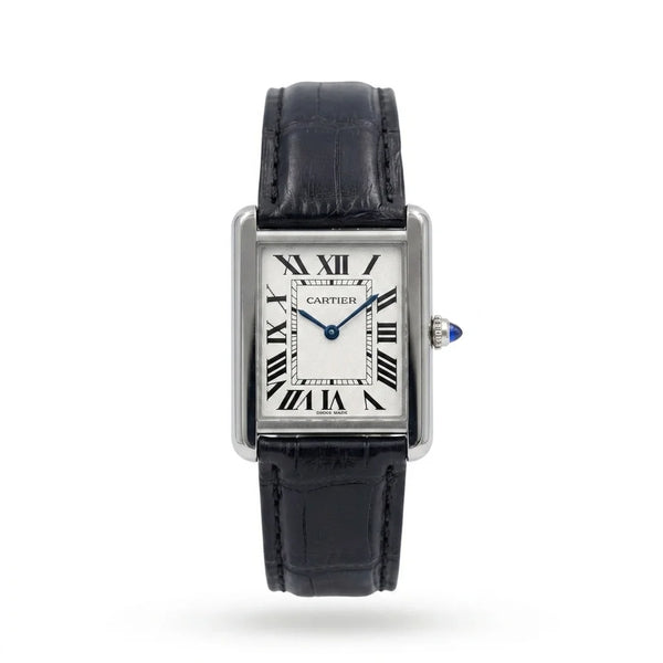 Vintage Square Black Edition– Leather Strap Men's Watch