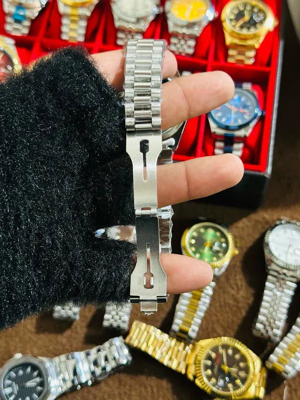 💚 Green Lover – Rolex Watch | Waterproof | Stainless Steel | Prime Tick