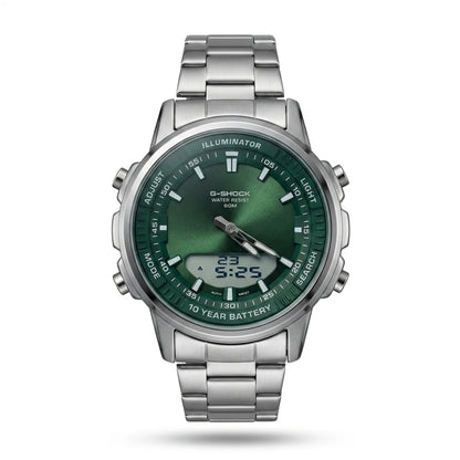 Urban Chrono Shock Digital Elite – Silver Steel Green Dial Edition