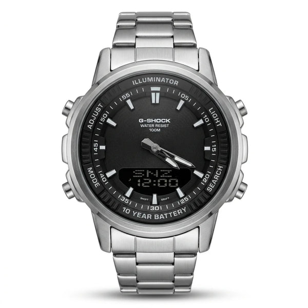 Urban Chrono Shock Digital Elite – Silver Steel Edition