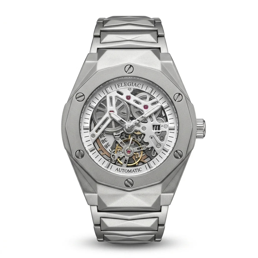 Arctic Nova White – Semi-Automatic Watch
