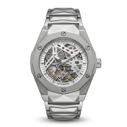 Arctic Nova White – Semi-Automatic Watch