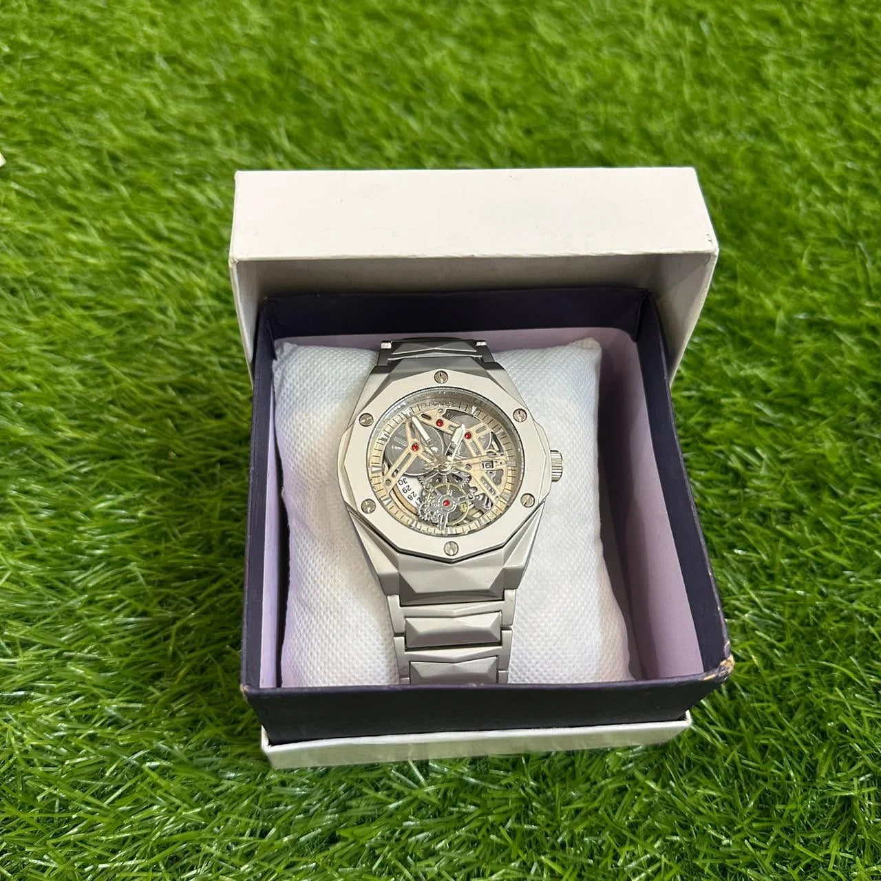 Fusion Ceramic White – Semi-Automatic Watch