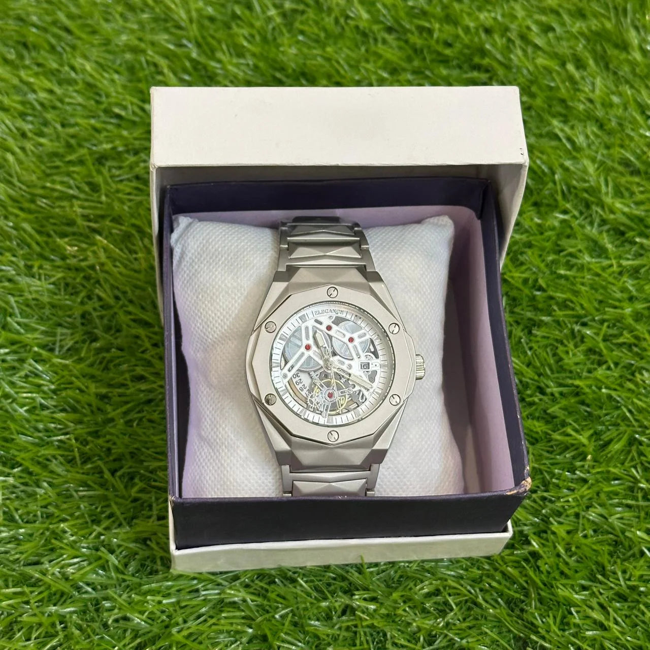 Arctic Nova White – Semi-Automatic Watch