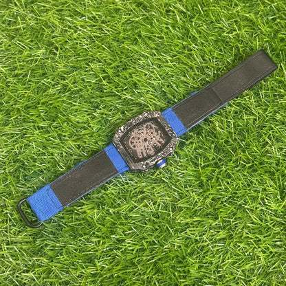 Phantom Carbon Blue Automatic Watch – Men’s Edition