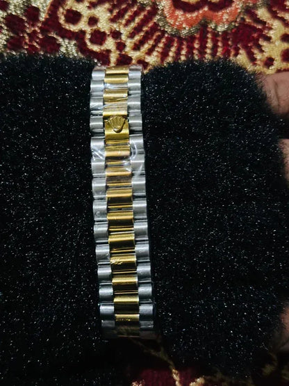 🌟Gold & Silver + Gold Dial | Stainless Steel | Waterproof |Prime Tick
