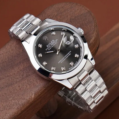 🖤 Silver +Black | Stainless Steel | Water Proof | Prime Tick