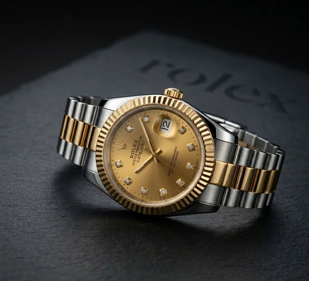 Royal Golden Prime– Silver & Golden Men's Watch