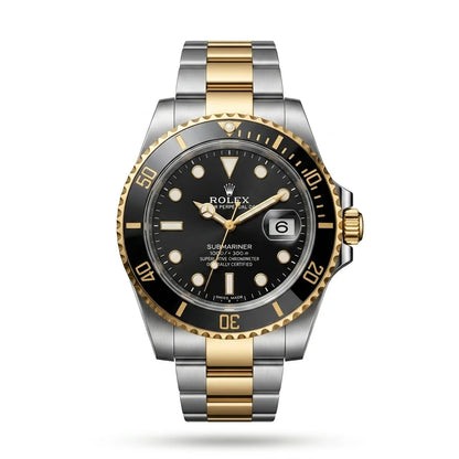 Rolie Golden Twin Time – Silver & Golden Men's Watch