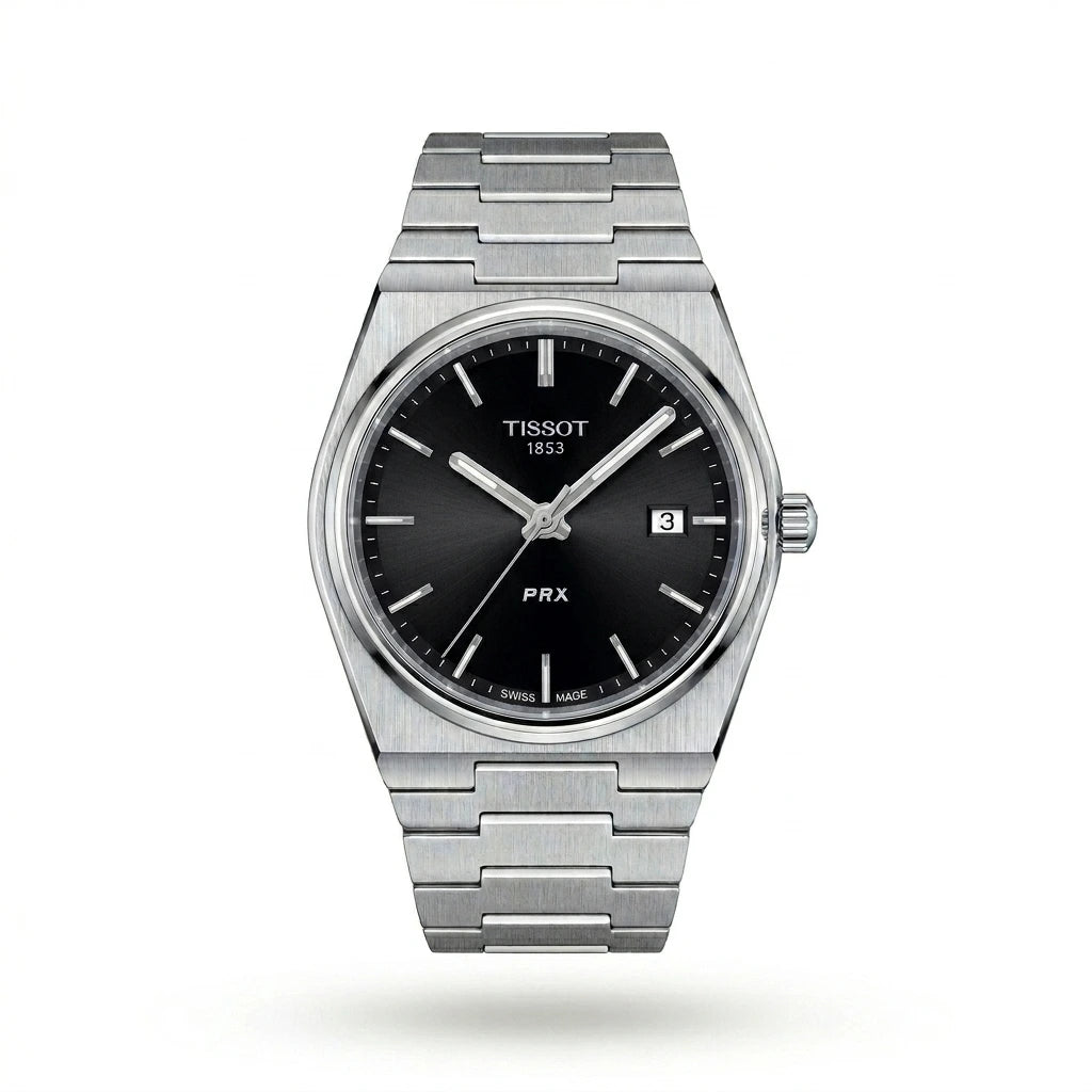 Prestige PRX Elite Black Steel Watch