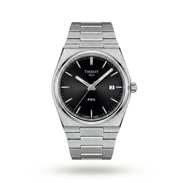 Prestige PRX Elite Black Steel Watch